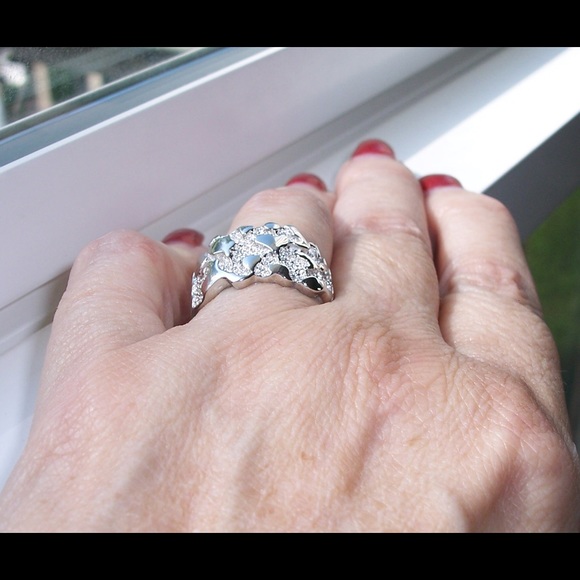 925 STERLING SILVER Men’s High Polished Nugget Ring Sizes 8-15 - Picture 4 of 16